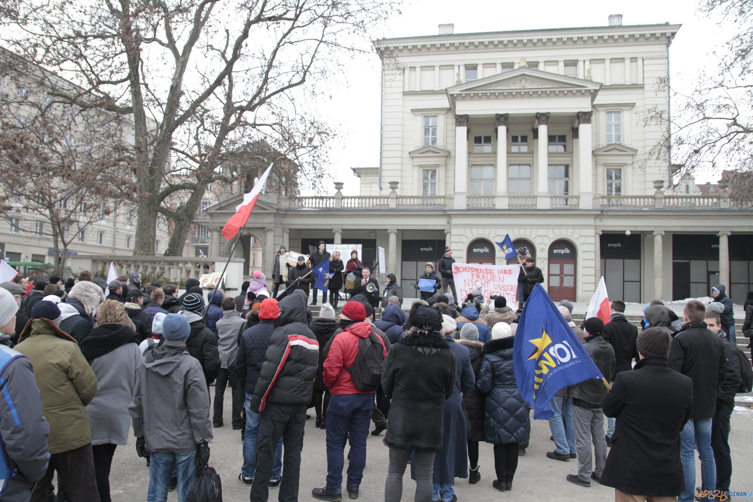 Marsz "Poznań dla wolności i demokracji" - Poznań 23.01.2016 r. Foto: LepszyPOZNAN.pl / Paweł Rychter Marsz "Poznań dla wolności i demokracji" - Poznań 23.01.2016 r. Foto: LepszyPOZNAN.pl / Paweł Rychter