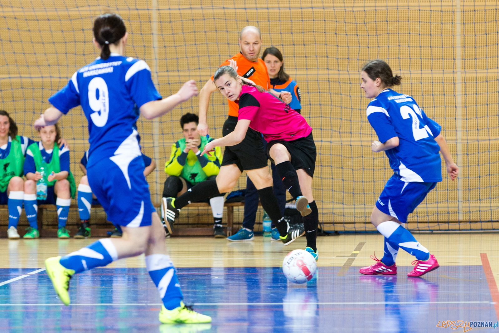 Futsal: AZS UAM Poznań – AZS Uniwersytet Warszawski Foto: lepszyPOZNAN.pl / Piotr Rychter Futsal: AZS UAM Poznań – AZS Uniwersytet Warszawski Foto: lepszyPOZNAN.pl / Piotr Rychter