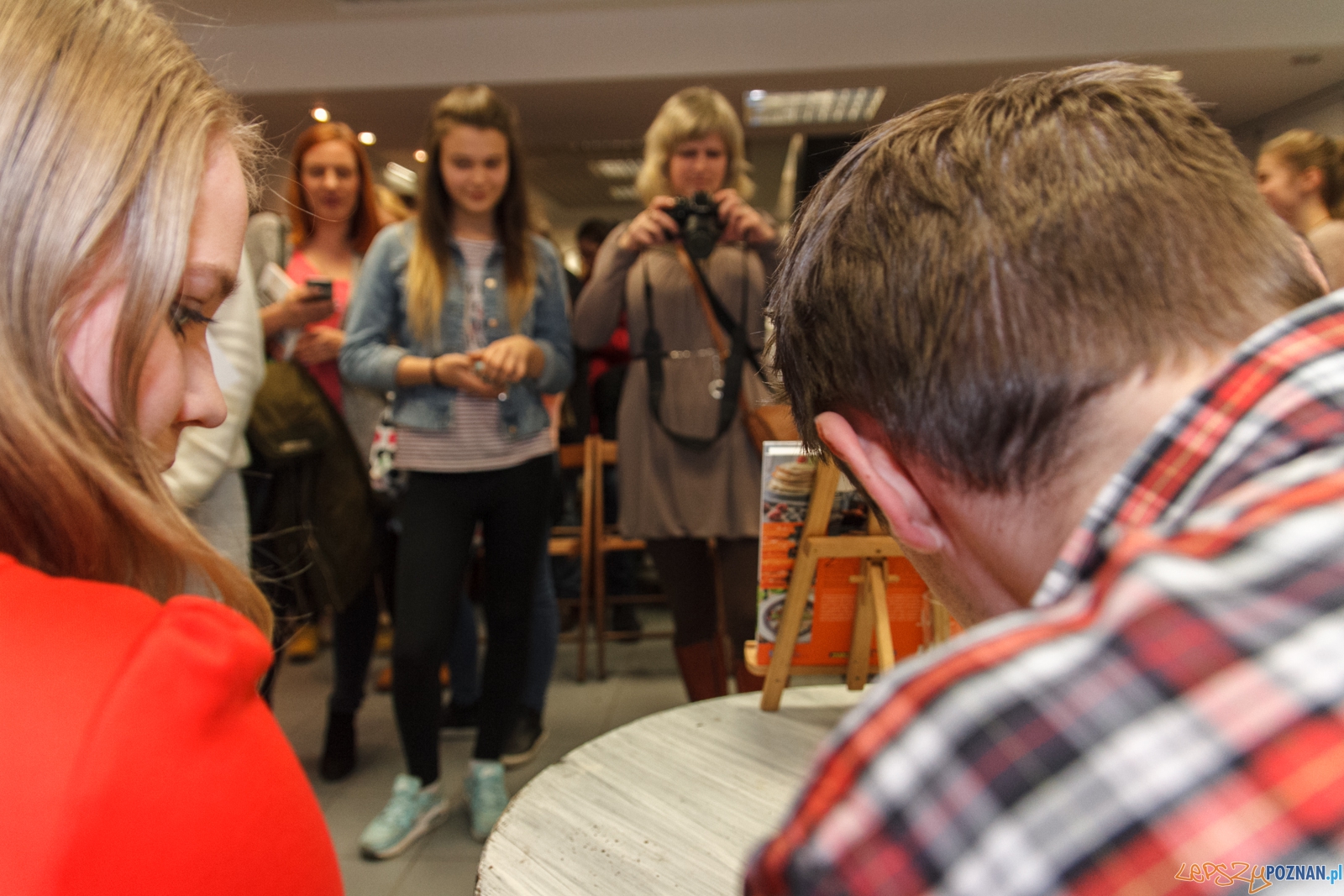 Spotkanie z Damianem Kordasem, finalistą 4 edycji konkursu Mast Foto: LepszyPOZNAN.pl / Paweł Rychter Spotkanie z Damianem Kordasem, finalistą 4 edycji konkursu Mast Foto: LepszyPOZNAN.pl / Paweł Rychter