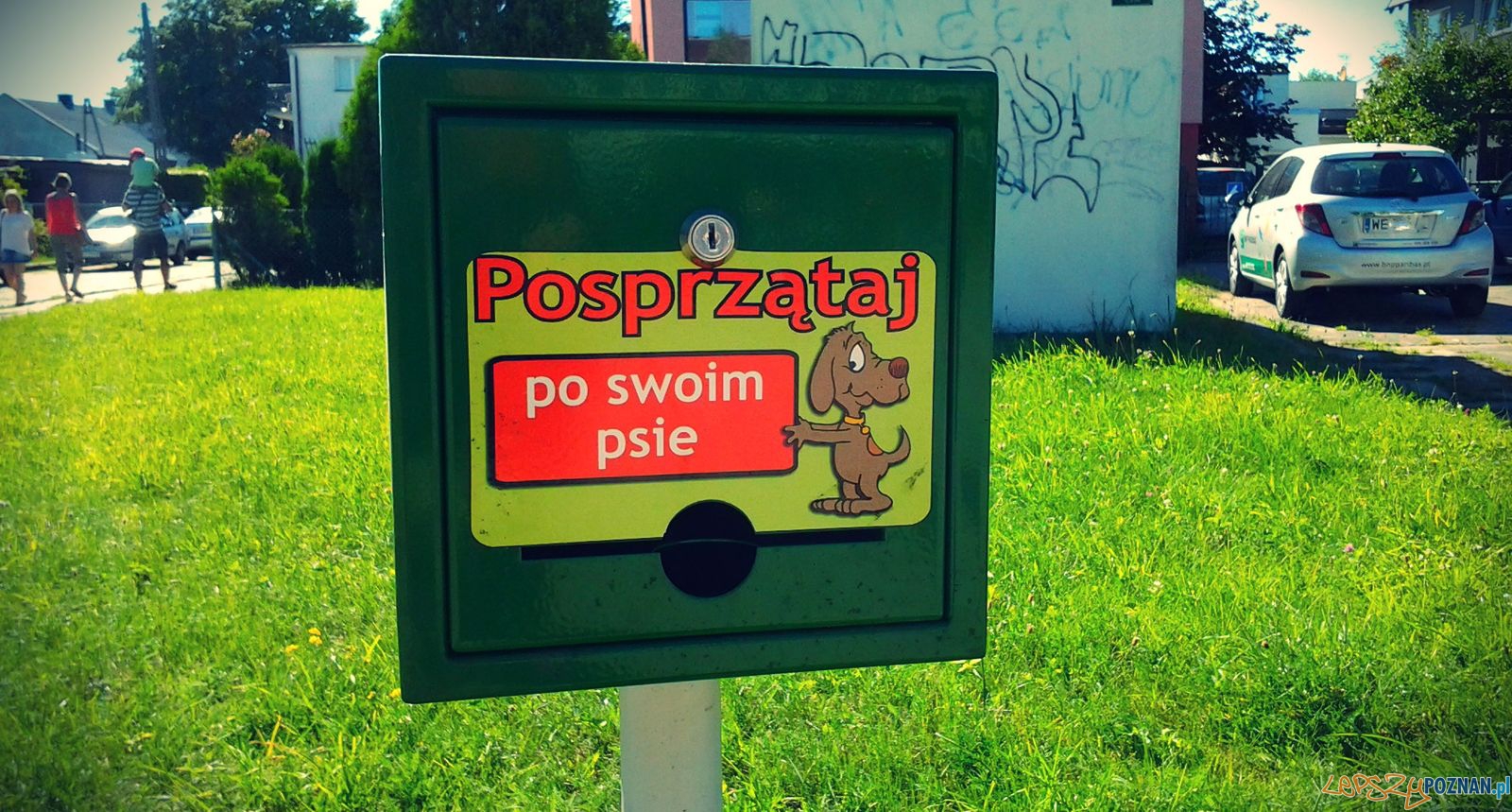 Posprzataj po psie  Foto: lepszyPOZNAN.pl / tab 10.1