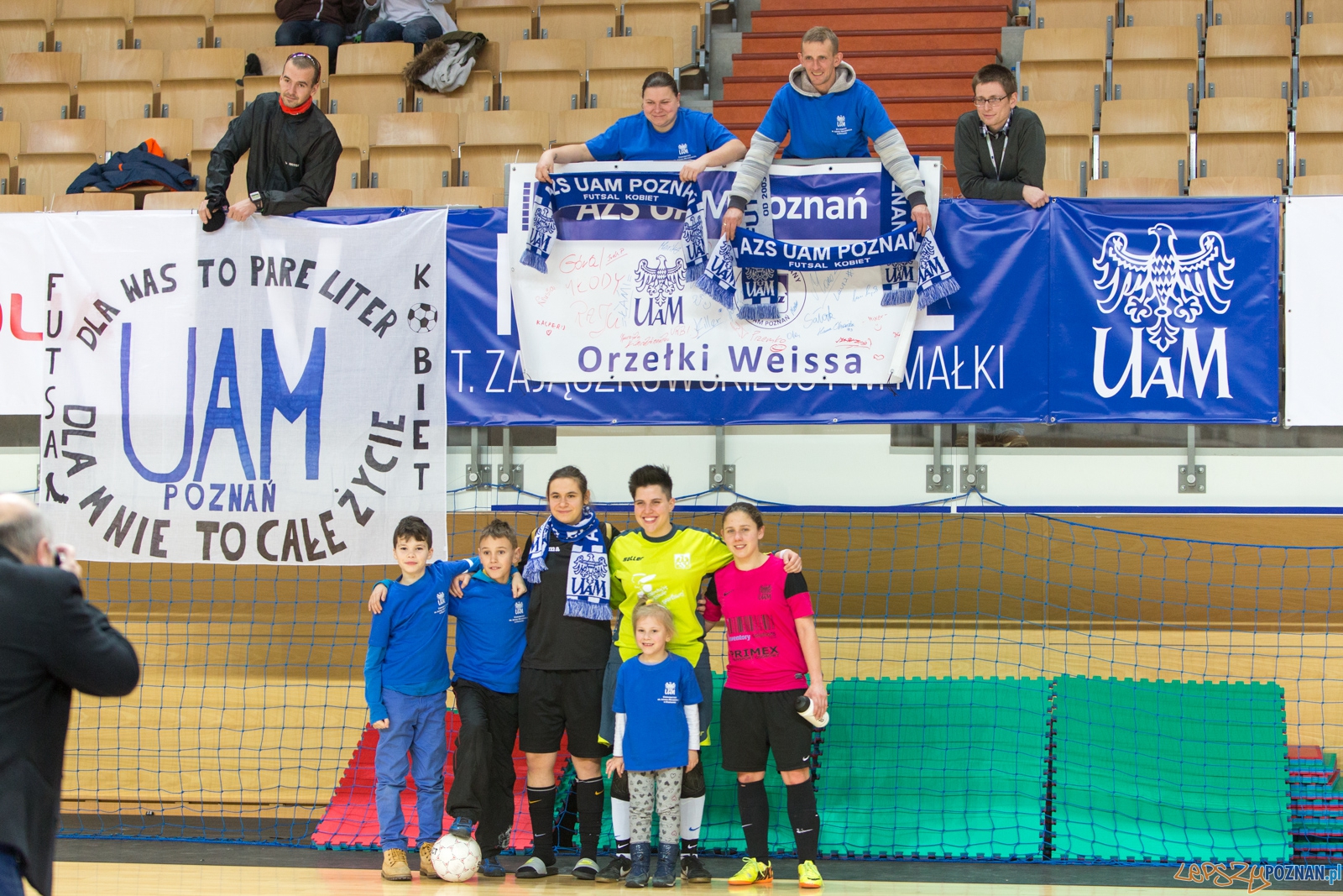 Futsal: AZS UAM Poznań – AZS Uniwersytet Warszawski Foto: lepszyPOZNAN.pl / Piotr Rychter Futsal: AZS UAM Poznań – AZS Uniwersytet Warszawski Foto: lepszyPOZNAN.pl / Piotr Rychter