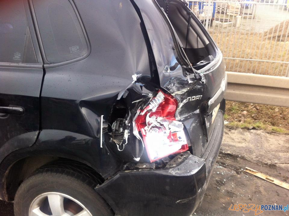 Karambol w Kostrzynie! Foto: Eurohol Karambol w Kostrzynie! Foto: Eurohol