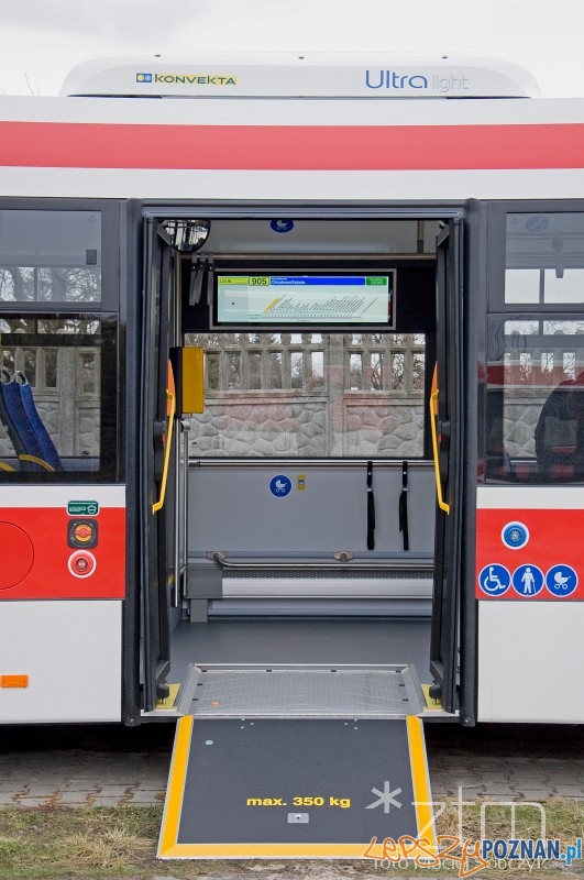 Rampa w autobusie Foto: ZTM Rampa w autobusie Foto: ZTM