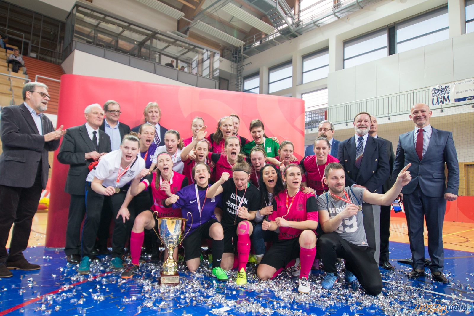 Finał Ekstraklasy: AZS UAM Poznań - UJ Kraków Foto: lepszyPOZNAN.pl / Piotr Rychter Finał Ekstraklasy: AZS UAM Poznań - UJ Kraków Foto: lepszyPOZNAN.pl / Piotr Rychter