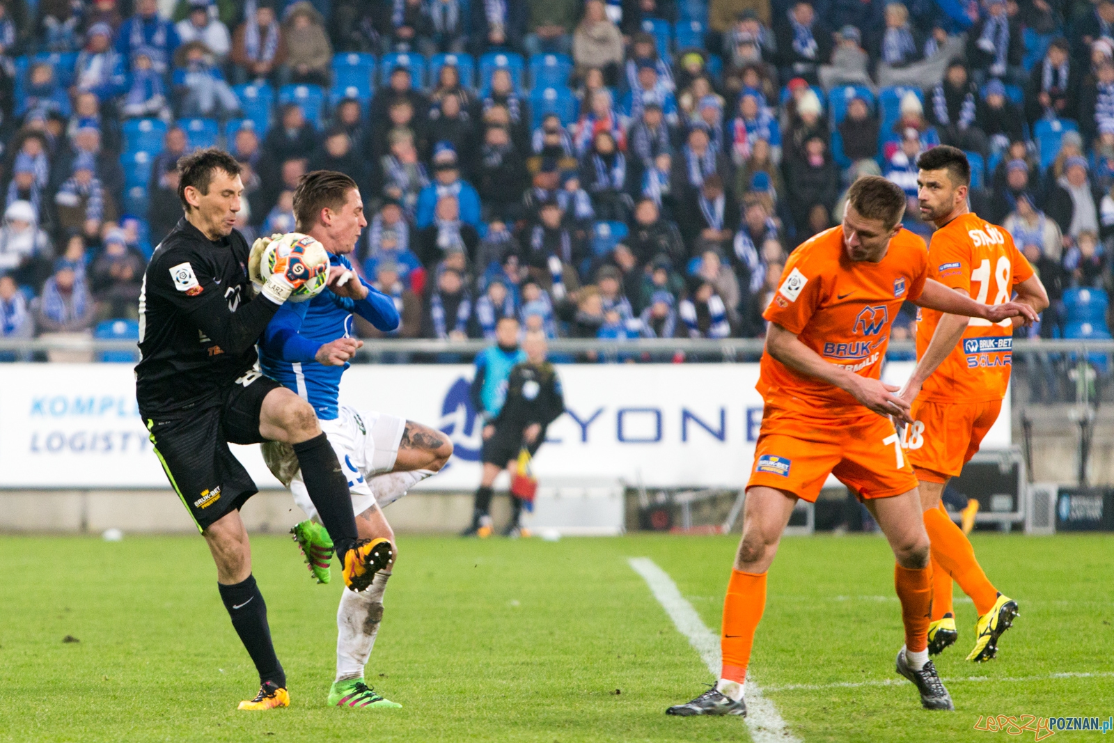 22. kolejka Ekstraklasy Lech Poznań - Termalica Bruk-Bet Niecie Foto: lepszyPOZNAN.pl / Piotr Rychter 22. kolejka Ekstraklasy Lech Poznań - Termalica Bruk-Bet Niecie Foto: lepszyPOZNAN.pl / Piotr Rychter