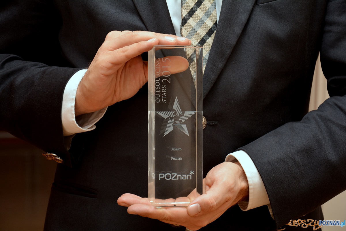 Nagroda Outsourcing Stars 2015 Foto: UMP / poznan.pl Nagroda Outsourcing Stars 2015 Foto: UMP / poznan.pl