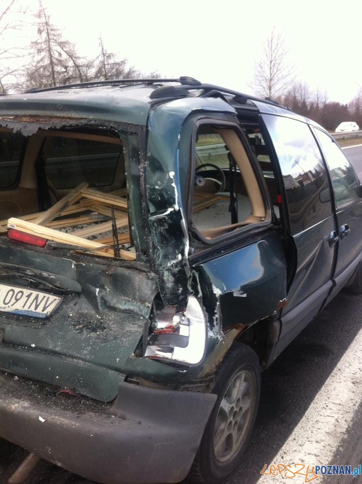 Karambol w Kostrzynie! Foto: Eurohol Karambol w Kostrzynie! Foto: Eurohol