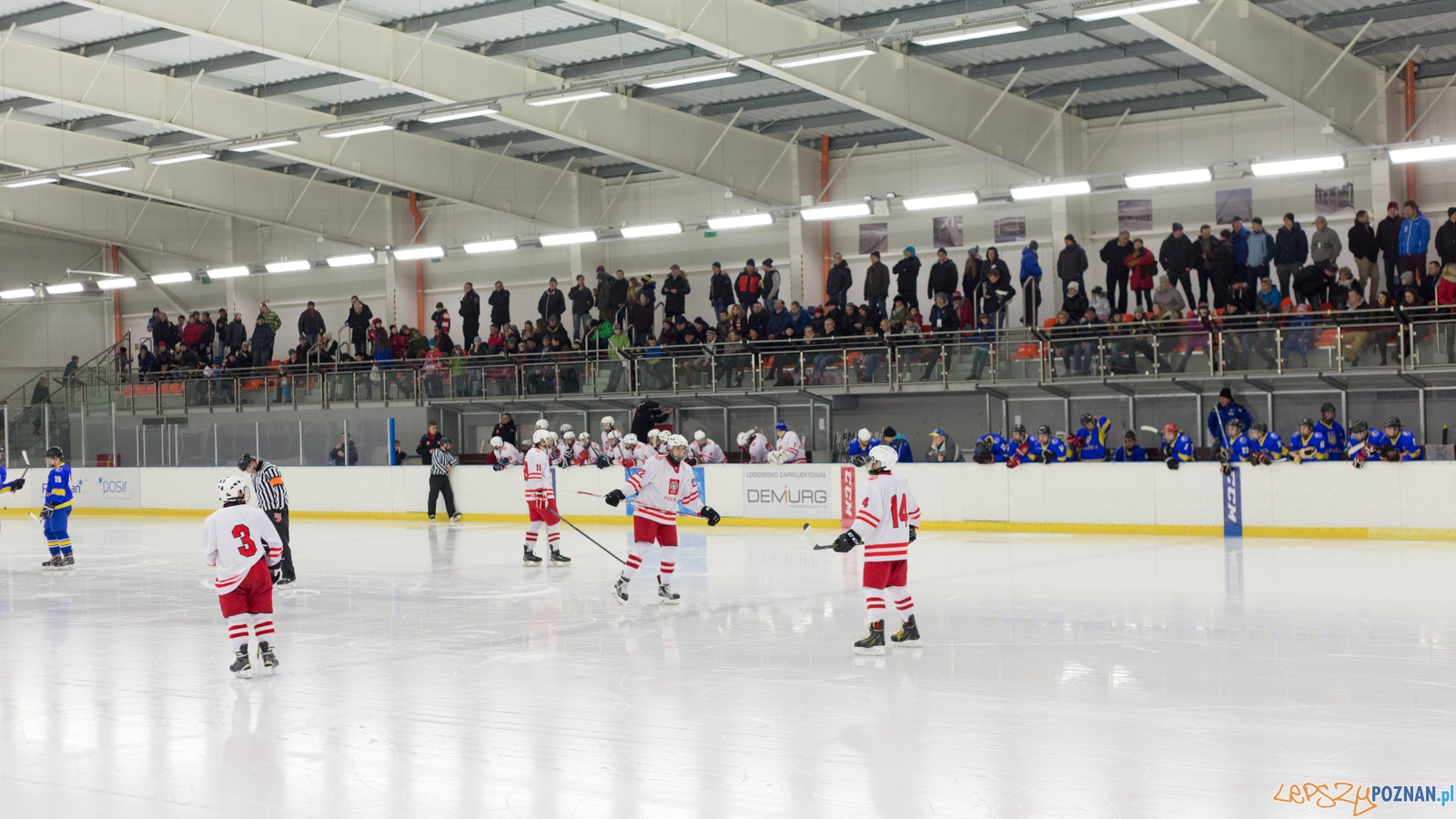 Międzynarodowy turniej hokeja na lodzie U18 (Polska - Ukraina) Foto: lepszyPOZNAN.pl / Piotr Rychter Międzynarodowy turniej hokeja na lodzie U18 (Polska - Ukraina) Foto: lepszyPOZNAN.pl / Piotr Rychter