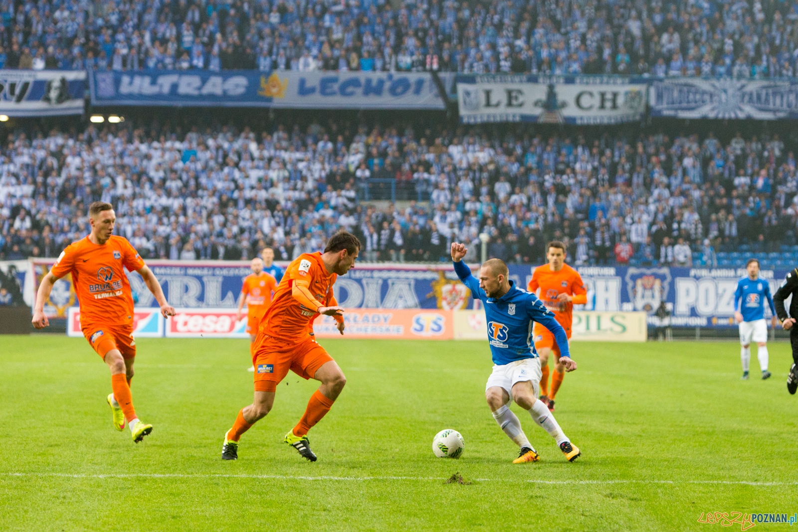 22. kolejka Ekstraklasy Lech Poznań - Termalica Bruk-Bet Niecie Foto: lepszyPOZNAN.pl / Piotr Rychter 22. kolejka Ekstraklasy Lech Poznań - Termalica Bruk-Bet Niecie Foto: lepszyPOZNAN.pl / Piotr Rychter