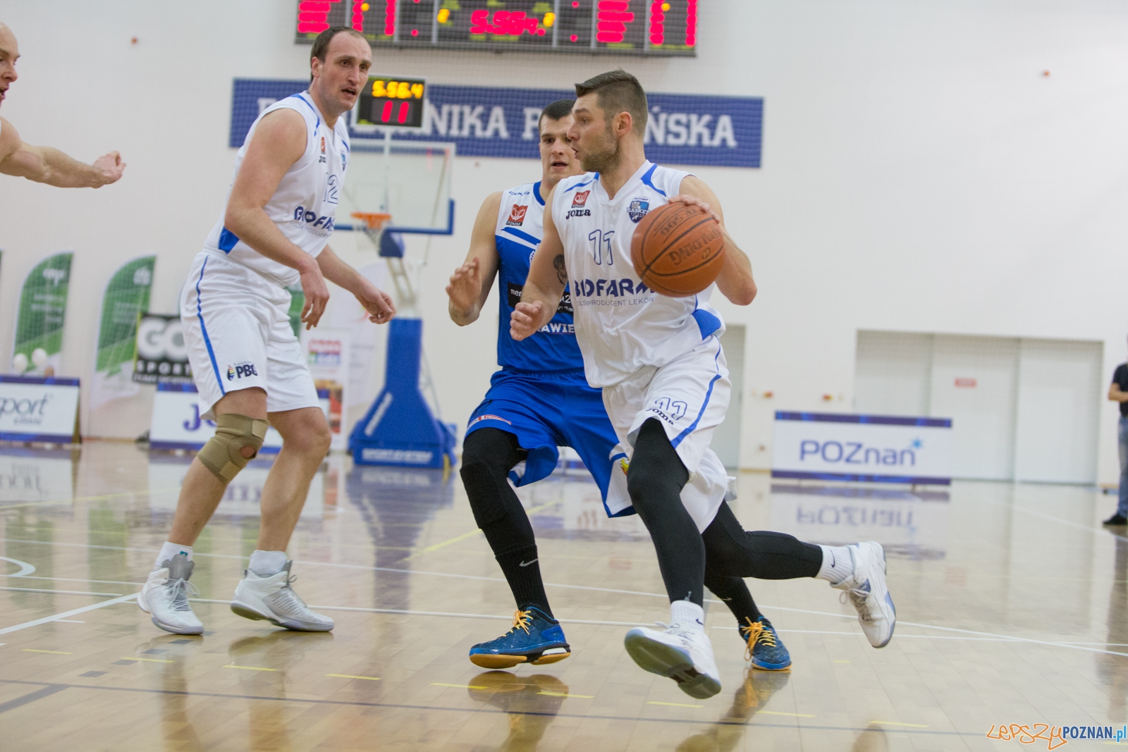 1 Liga Mężczyzn: Biofarm Basket Poznań - Meritumkredyt Pogoń Foto: lepszyPOZNAN.pl / Piotr Rychter 1 Liga Mężczyzn: Biofarm Basket Poznań - Meritumkredyt Pogoń Foto: lepszyPOZNAN.pl / Piotr Rychter