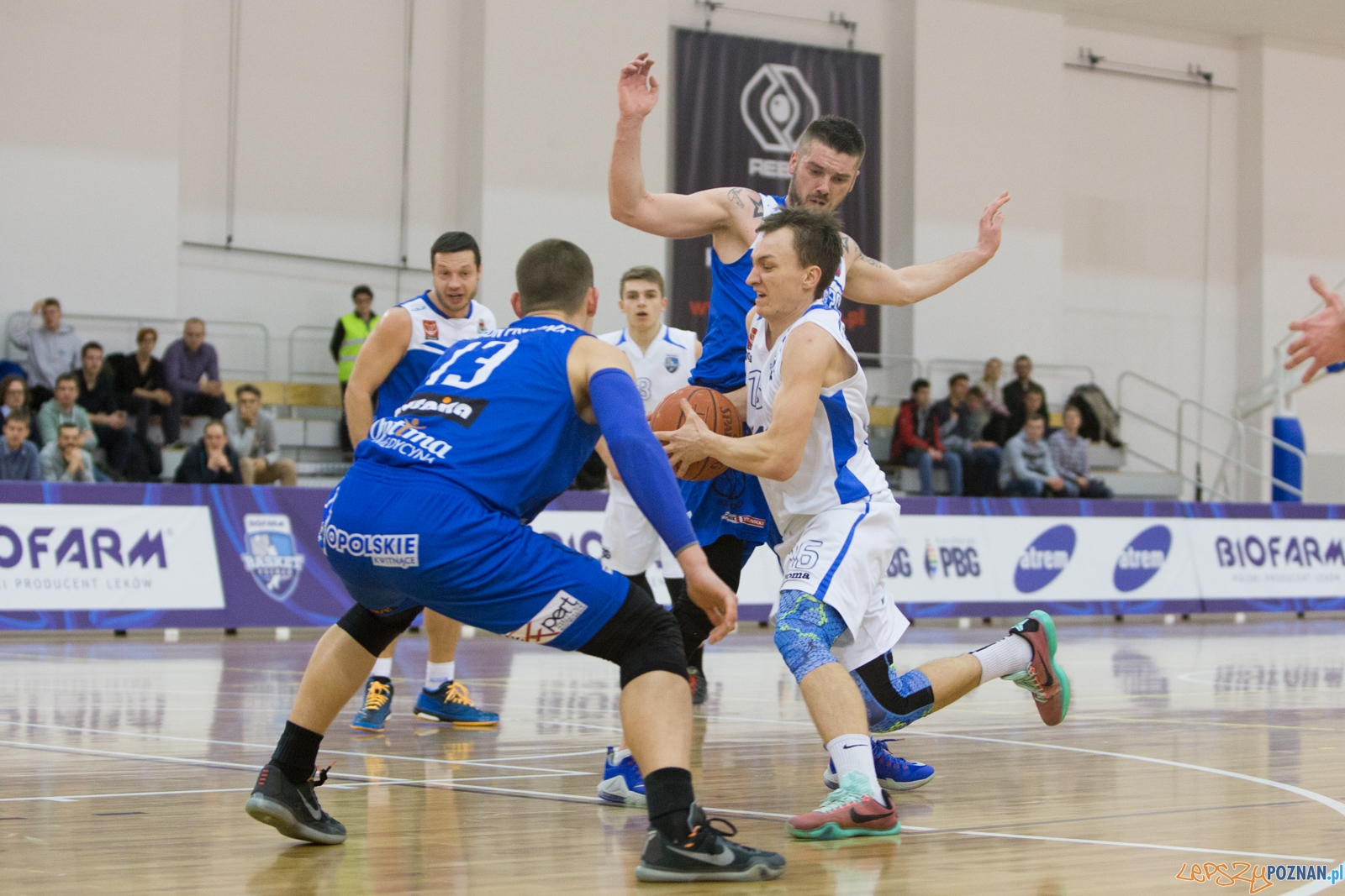 1 Liga Mężczyzn: Biofarm Basket Poznań - Meritumkredyt Pogoń Foto: lepszyPOZNAN.pl / Piotr Rychter 1 Liga Mężczyzn: Biofarm Basket Poznań - Meritumkredyt Pogoń Foto: lepszyPOZNAN.pl / Piotr Rychter