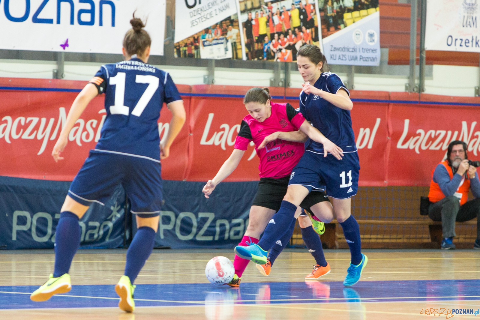 Finał Ekstraklasy: AZS UAM Poznań - UJ Kraków Foto: lepszyPOZNAN.pl / Piotr Rychter Finał Ekstraklasy: AZS UAM Poznań - UJ Kraków Foto: lepszyPOZNAN.pl / Piotr Rychter