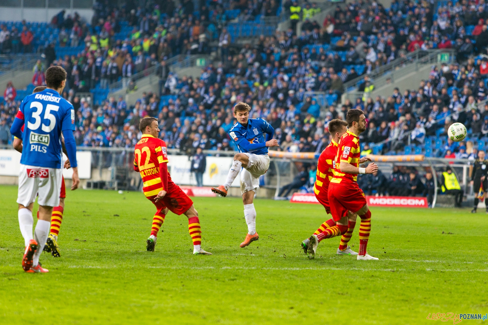 24. kolejka Ekstraklasy Lech Poznań - Jagiellonia Białystok Foto: lepszyPOZNAN.pl / Piotr Rychter 24. kolejka Ekstraklasy Lech Poznań - Jagiellonia Białystok Foto: lepszyPOZNAN.pl / Piotr Rychter