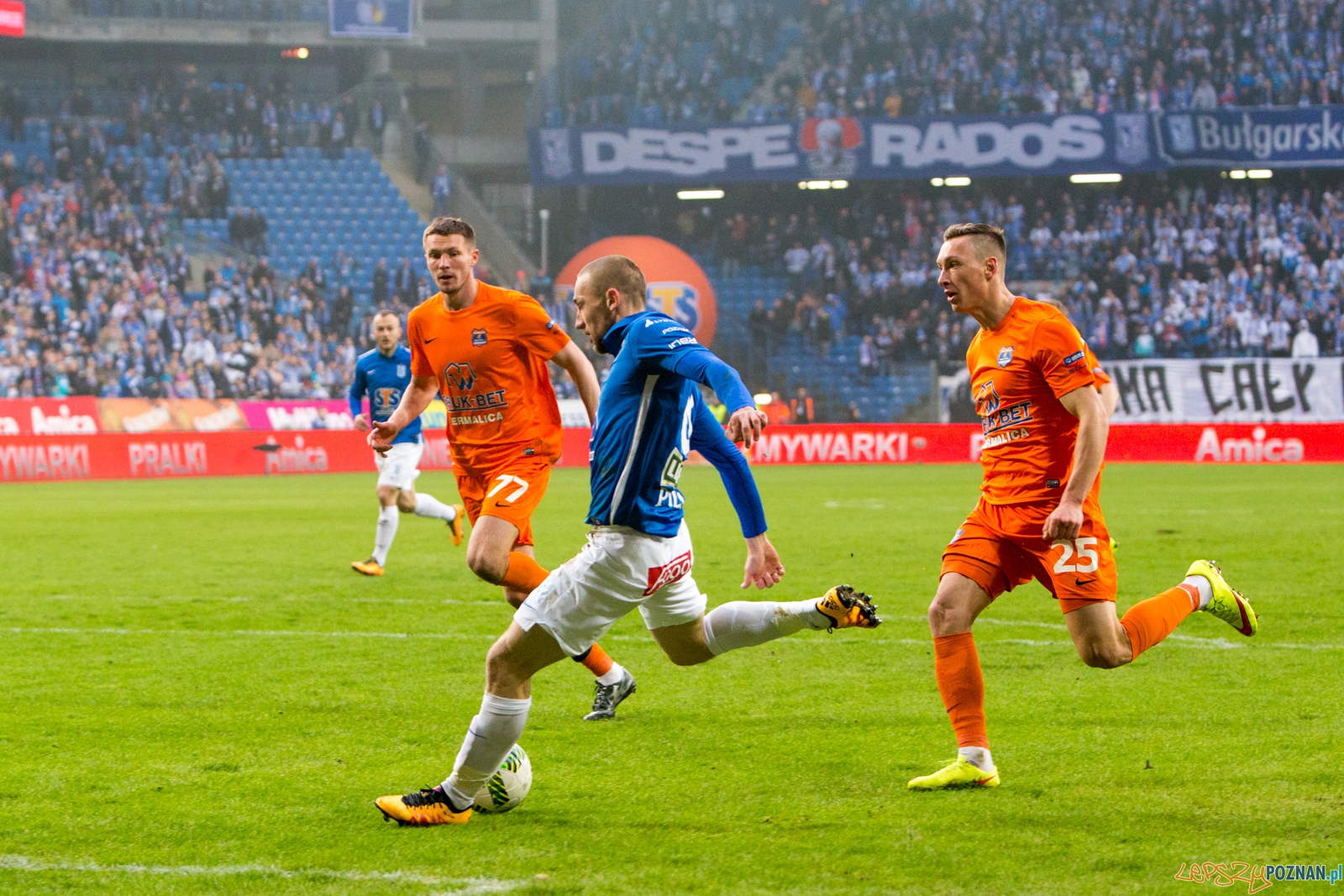 22. kolejka Ekstraklasy Lech Poznań - Termalica Bruk-Bet Niecie Foto: lepszyPOZNAN.pl / Piotr Rychter 22. kolejka Ekstraklasy Lech Poznań - Termalica Bruk-Bet Niecie Foto: lepszyPOZNAN.pl / Piotr Rychter