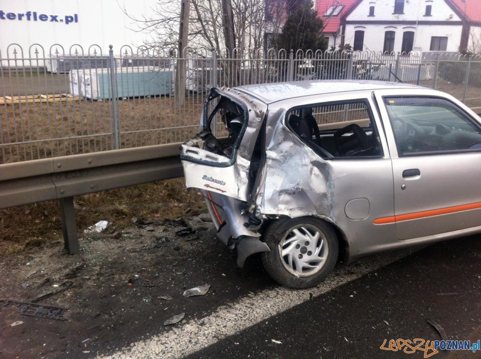 Karambol w Kostrzynie! Foto: Eurohol Karambol w Kostrzynie! Foto: Eurohol