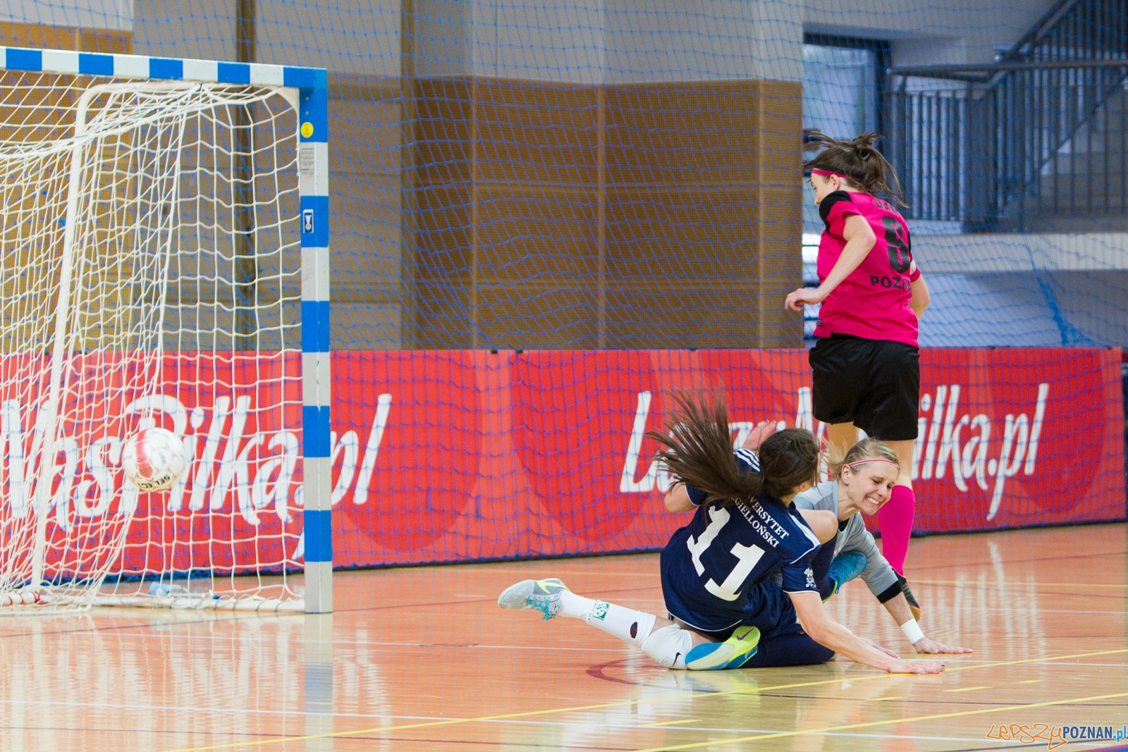 Finał Ekstraklasy: AZS UAM Poznań - UJ Kraków Foto: lepszyPOZNAN.pl / Piotr Rychter Finał Ekstraklasy: AZS UAM Poznań - UJ Kraków Foto: lepszyPOZNAN.pl / Piotr Rychter