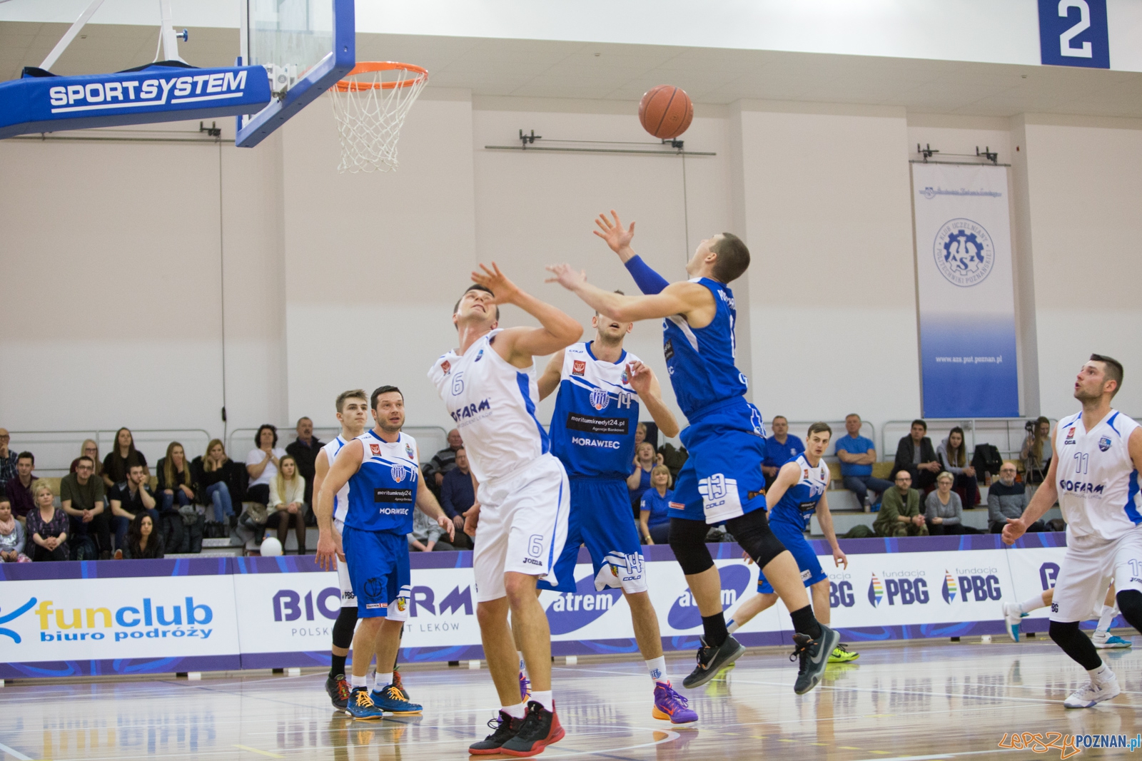 1 Liga Mężczyzn: Biofarm Basket Poznań - Meritumkredyt Pogoń Foto: lepszyPOZNAN.pl / Piotr Rychter 1 Liga Mężczyzn: Biofarm Basket Poznań - Meritumkredyt Pogoń Foto: lepszyPOZNAN.pl / Piotr Rychter