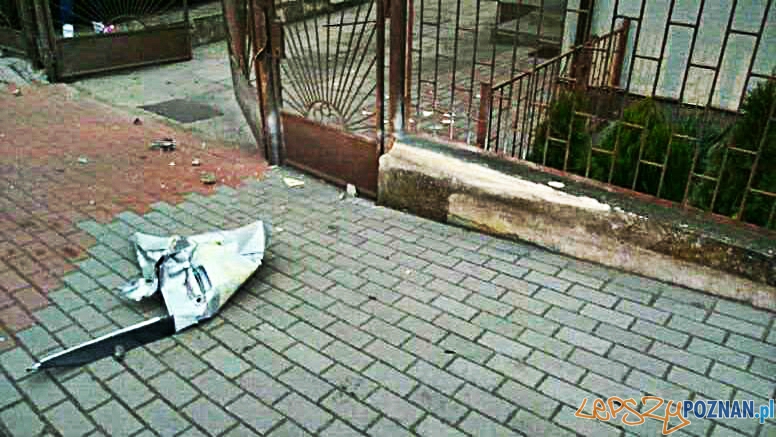 Dachowanie w Skokach Foto: OSP Skoki / M. Michalak Dachowanie w Skokach Foto: OSP Skoki / M. Michalak