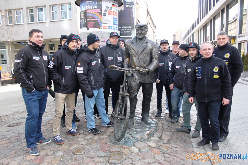 Drużyna Betard Sparta Wrocław odwiedziła Poznań Foto: Poznańskie Stowarzyszenie Żużla Drużyna Betard Sparta Wrocław odwiedziła Poznań Foto: Poznańskie Stowarzyszenie Żużla