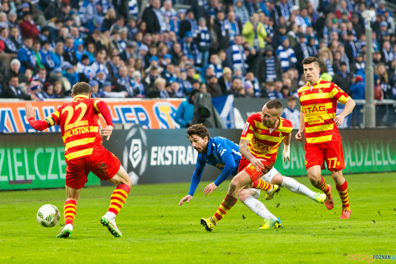 24. kolejka Ekstraklasy Lech Poznań - Jagiellonia Białystok Foto: lepszyPOZNAN.pl / Piotr Rychter 24. kolejka Ekstraklasy Lech Poznań - Jagiellonia Białystok Foto: lepszyPOZNAN.pl / Piotr Rychter