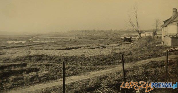 Budowa jeziora na Malcie 17-10-1948 Foto: POSiR Budowa jeziora na Malcie 17-10-1948 Foto: POSiR