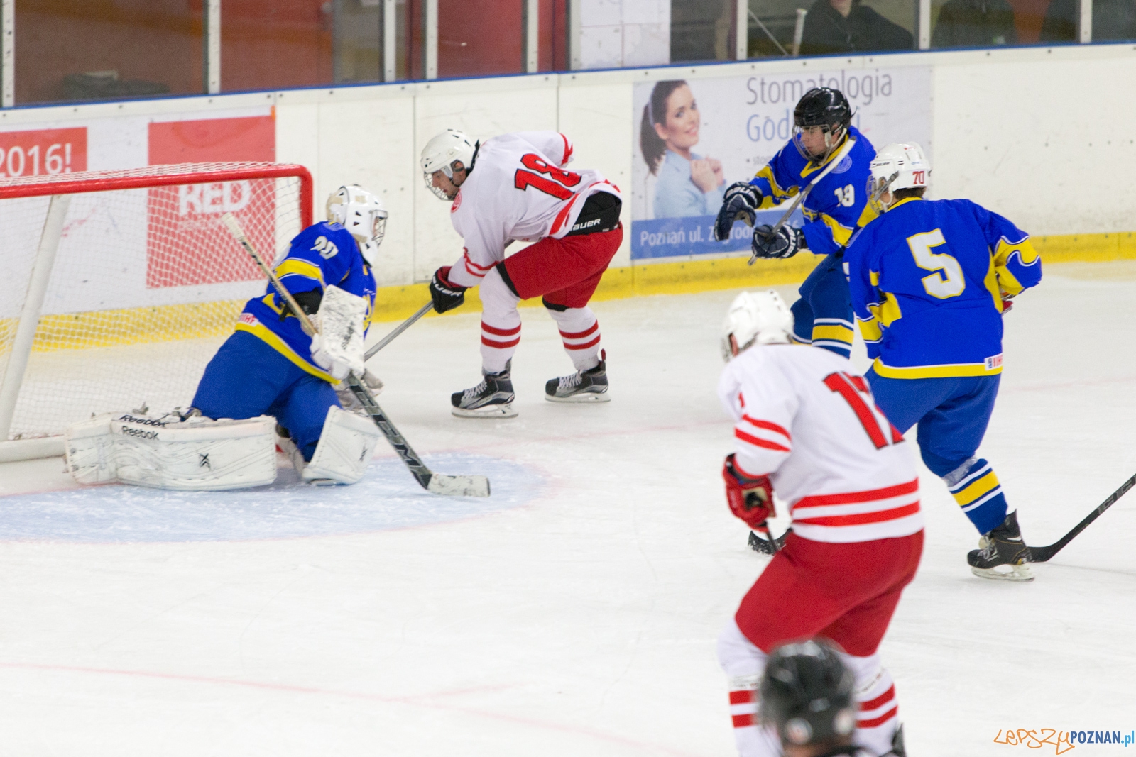 Międzynarodowy turniej hokeja na lodzie U18 (Polska - Ukraina) Foto: lepszyPOZNAN.pl / Piotr Rychter Międzynarodowy turniej hokeja na lodzie U18 (Polska - Ukraina) Foto: lepszyPOZNAN.pl / Piotr Rychter