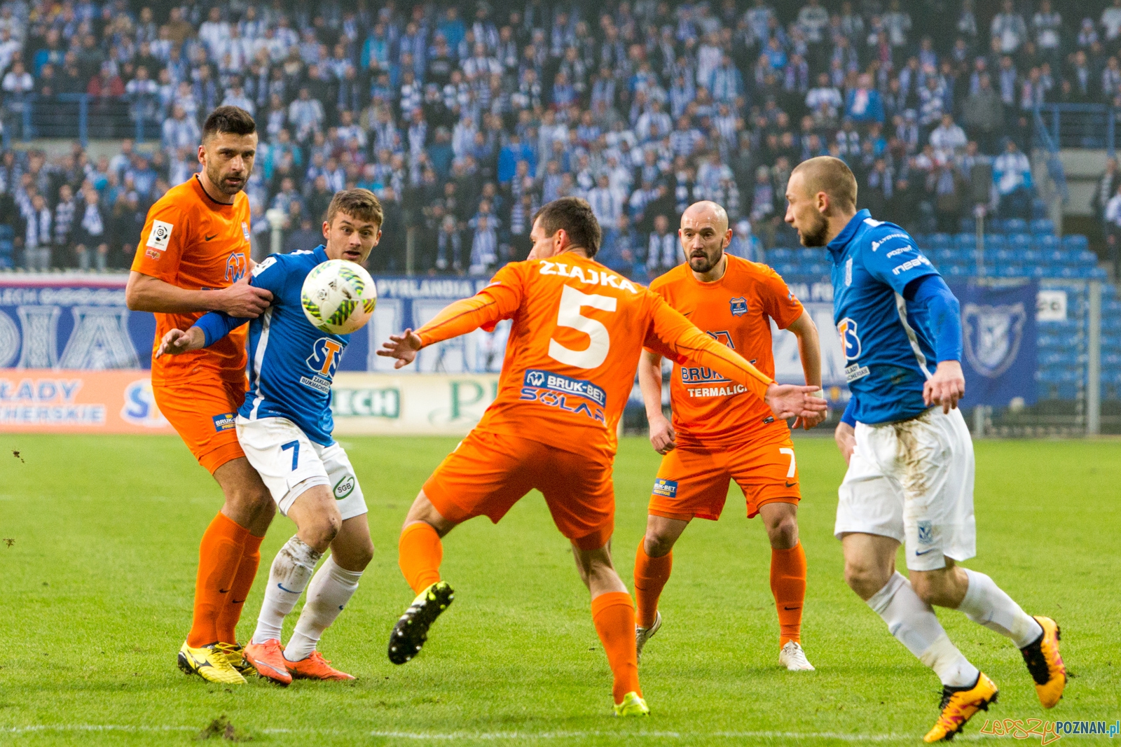 22. kolejka Ekstraklasy Lech Poznań - Termalica Bruk-Bet Niecie Foto: lepszyPOZNAN.pl / Piotr Rychter 22. kolejka Ekstraklasy Lech Poznań - Termalica Bruk-Bet Niecie Foto: lepszyPOZNAN.pl / Piotr Rychter