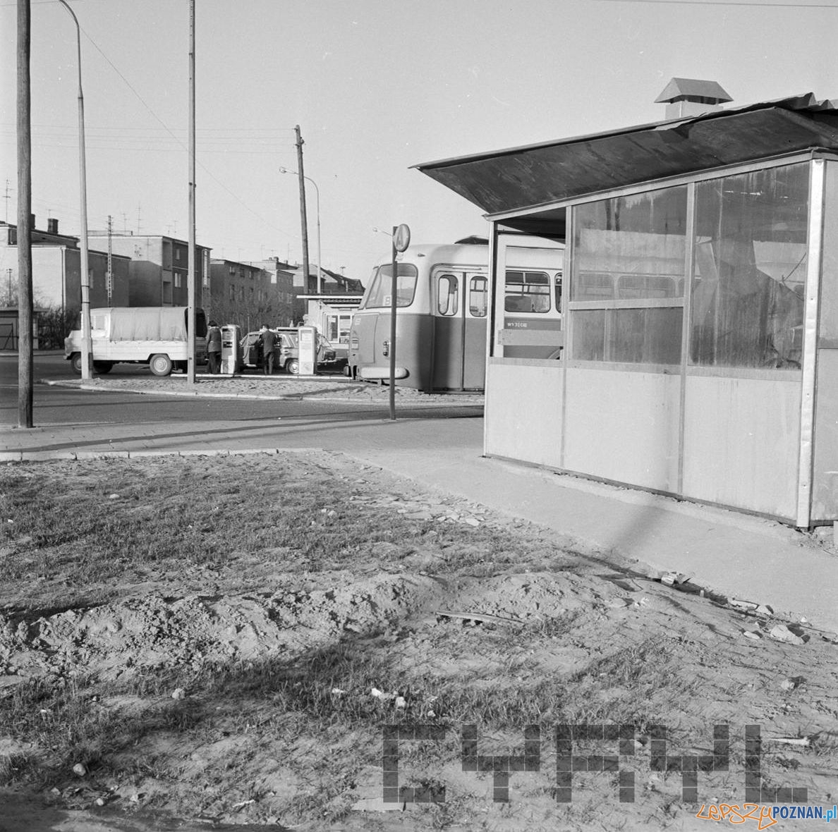 Pętla na Górczynie - 1973 r. Foto: Stanisław Wiktor / Cyryl Pętla na Górczynie - 1973 r. Foto: Stanisław Wiktor / Cyryl