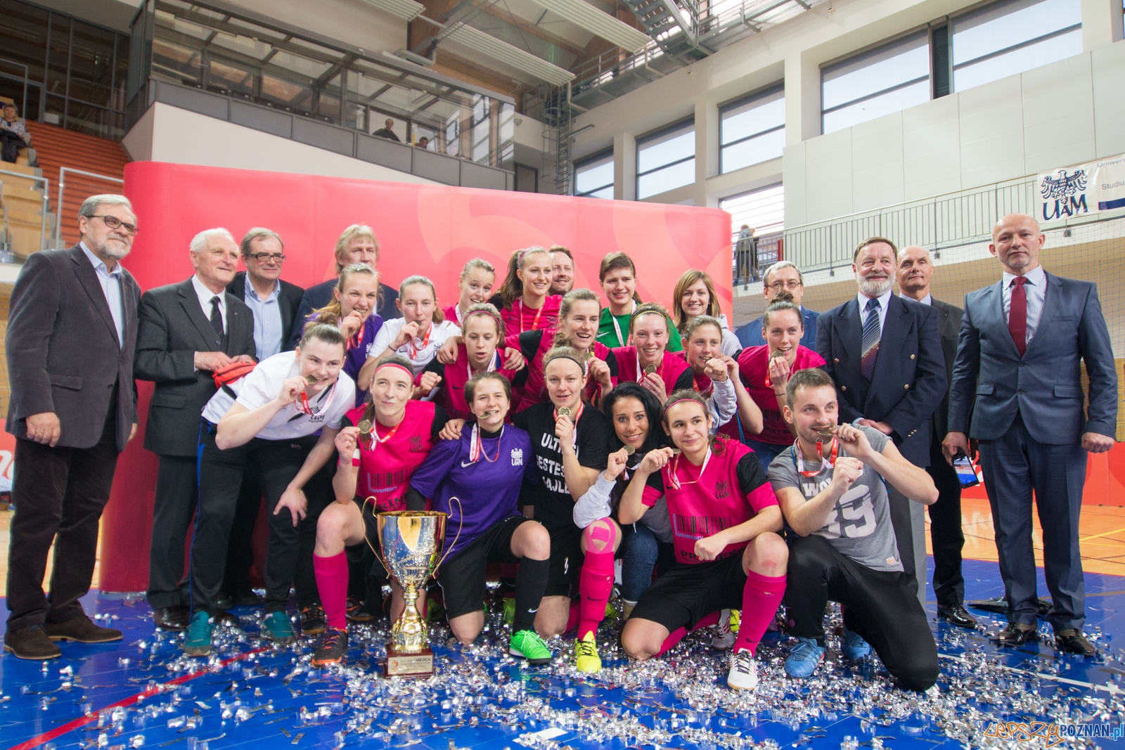 Finał Ekstraklasy: AZS UAM Poznań - UJ Kraków Foto: lepszyPOZNAN.pl / Piotr Rychter Finał Ekstraklasy: AZS UAM Poznań - UJ Kraków Foto: lepszyPOZNAN.pl / Piotr Rychter