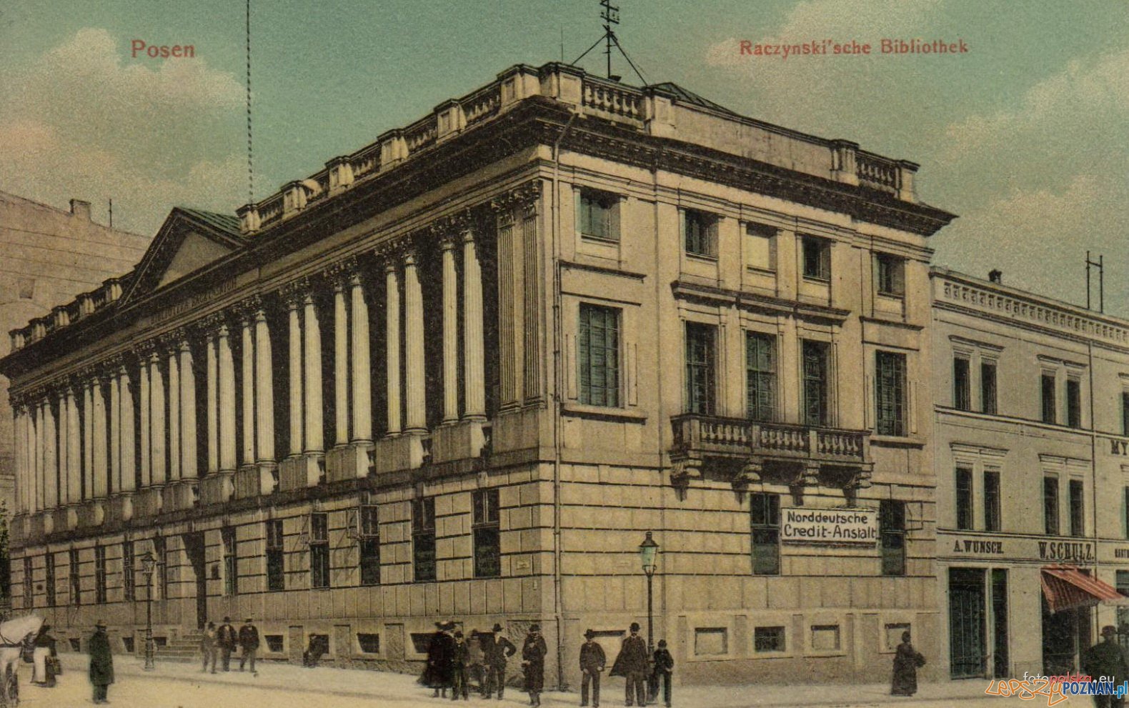 Biblioteka Raczynskich 1912 Foto: fotopolska Biblioteka Raczynskich 1912 Foto: fotopolska