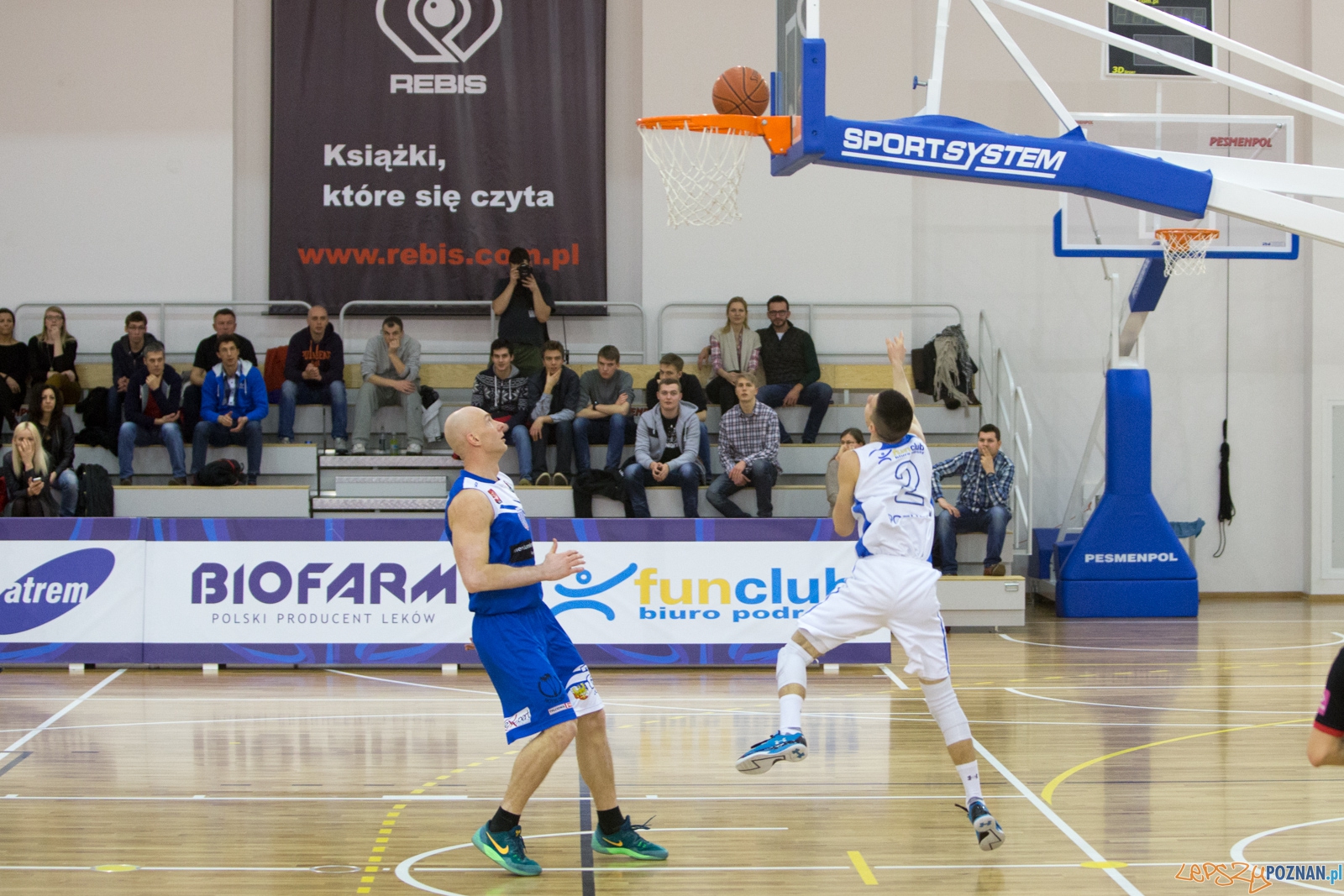 1 Liga Mężczyzn: Biofarm Basket Poznań - Meritumkredyt Pogoń Foto: lepszyPOZNAN.pl / Piotr Rychter 1 Liga Mężczyzn: Biofarm Basket Poznań - Meritumkredyt Pogoń Foto: lepszyPOZNAN.pl / Piotr Rychter