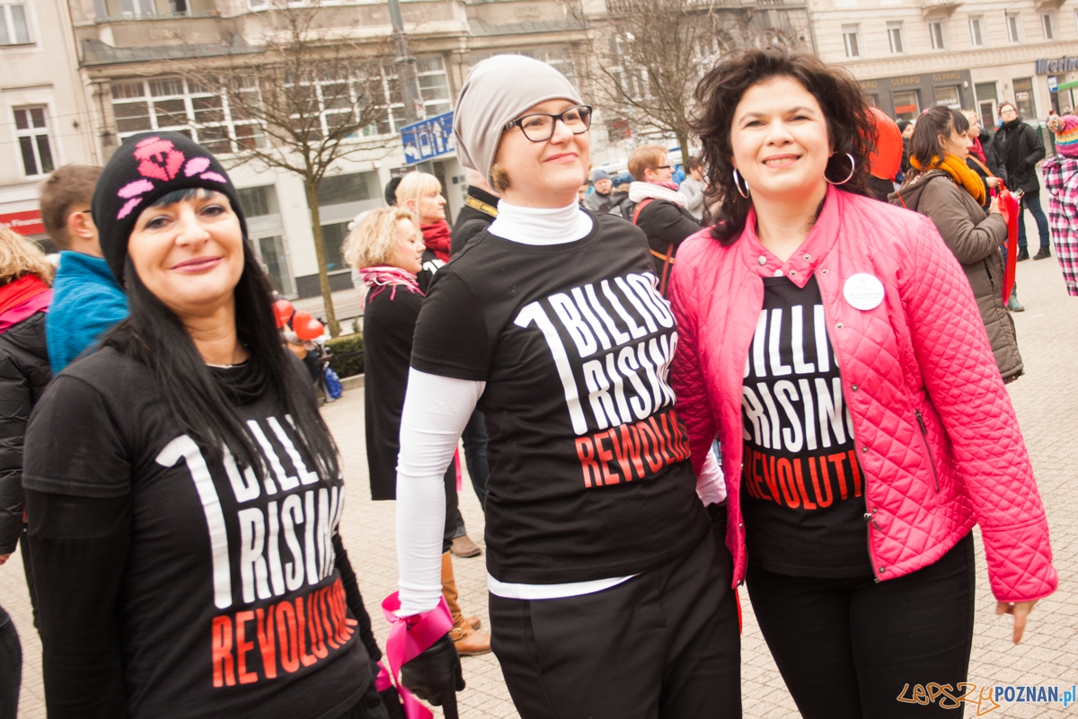 Nazywam się miliard / One billion rising (14.02.2016) Plac Woln Foto: © lepszyPOZNAN.pl / Karolina Kiraga Nazywam się miliard / One billion rising (14.02.2016) Plac Woln Foto: © lepszyPOZNAN.pl / Karolina Kiraga