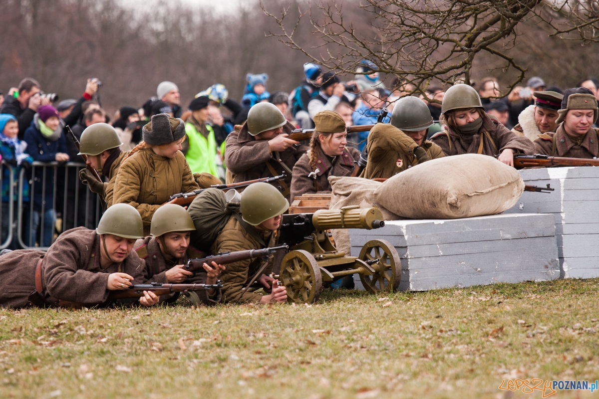 Bitwa o Poznań 2016 - inscenizacja (21.02.2016) Cytadela Foto: © lepszyPOZNAN.pl / Karolina Kiraga Bitwa o Poznań 2016 - inscenizacja (21.02.2016) Cytadela Foto: © lepszyPOZNAN.pl / Karolina Kiraga