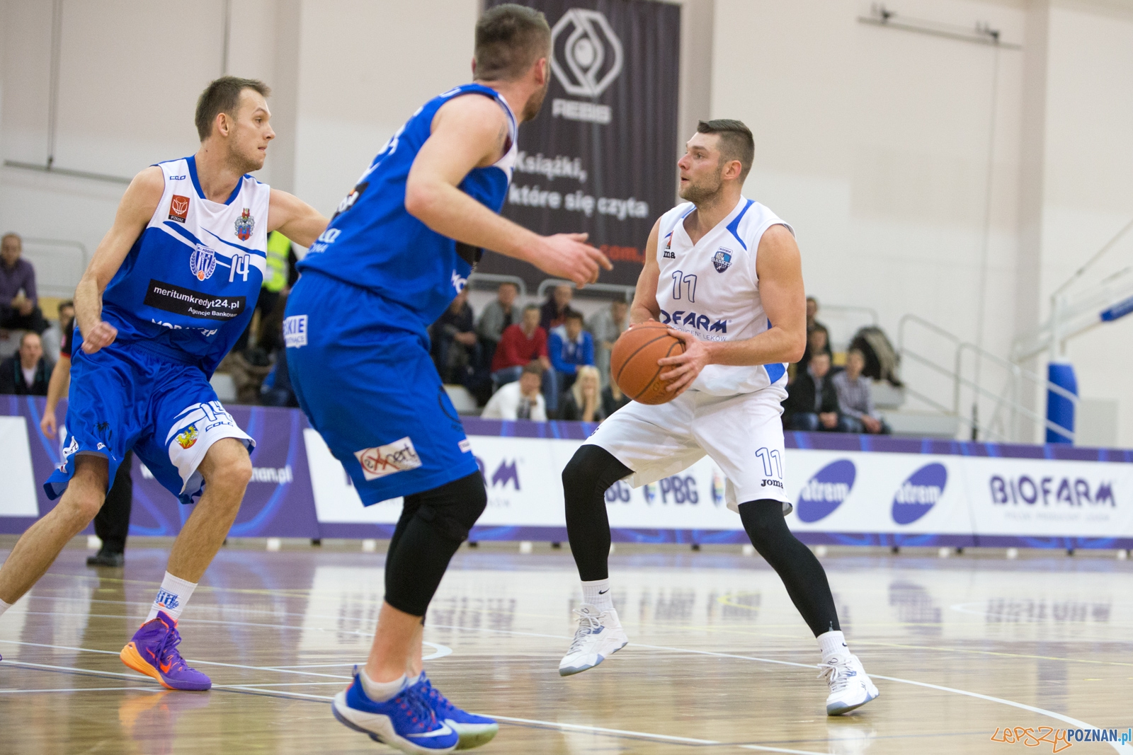1 Liga Mężczyzn: Biofarm Basket Poznań - Meritumkredyt Pogoń Foto: lepszyPOZNAN.pl / Piotr Rychter 1 Liga Mężczyzn: Biofarm Basket Poznań - Meritumkredyt Pogoń Foto: lepszyPOZNAN.pl / Piotr Rychter