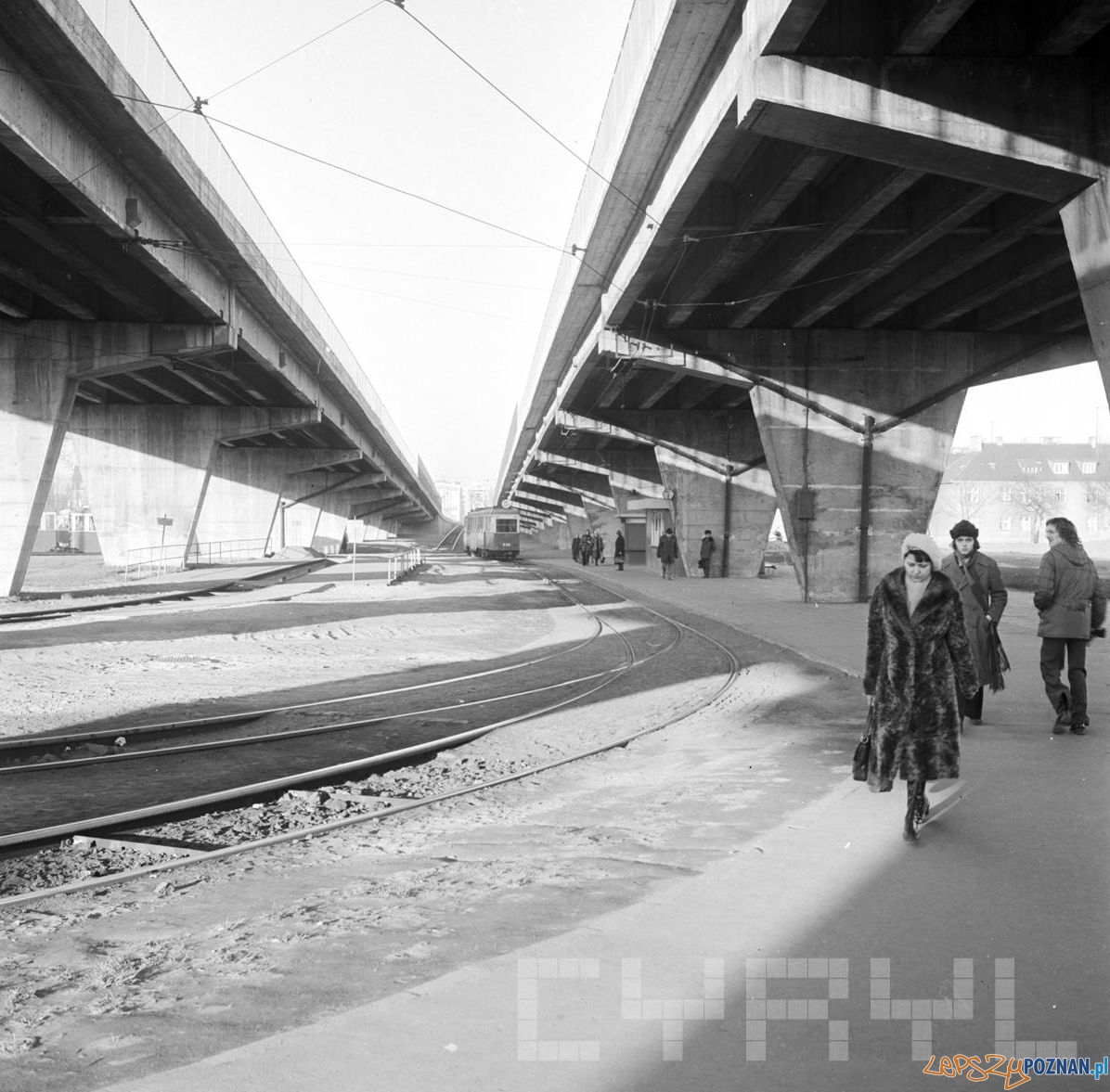 Pętla na Górczynie - 1973 r. Foto: Stanisław Wiktor / Cyryl Pętla na Górczynie - 1973 r. Foto: Stanisław Wiktor / Cyryl