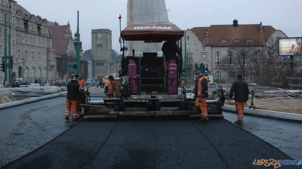 Remont Kaponiery - prace drogowe na Św. Marcinie Foto: PIM Remont Kaponiery - prace drogowe na Św. Marcinie Foto: PIM