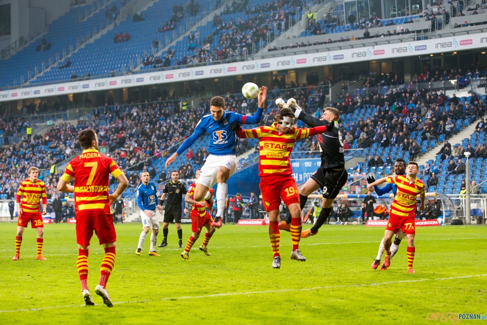 24. kolejka Ekstraklasy Lech Poznań - Jagiellonia Białystok Foto: lepszyPOZNAN.pl / Piotr Rychter 24. kolejka Ekstraklasy Lech Poznań - Jagiellonia Białystok Foto: lepszyPOZNAN.pl / Piotr Rychter