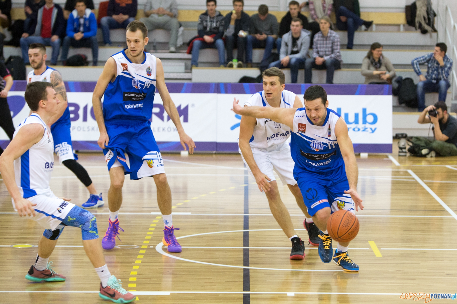 1 Liga Mężczyzn: Biofarm Basket Poznań - Meritumkredyt Pogoń Foto: lepszyPOZNAN.pl / Piotr Rychter 1 Liga Mężczyzn: Biofarm Basket Poznań - Meritumkredyt Pogoń Foto: lepszyPOZNAN.pl / Piotr Rychter