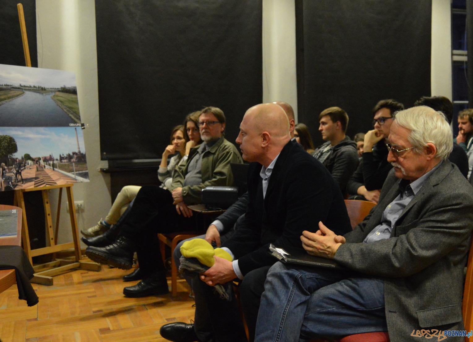 Rozmawiali o nowej kładce na Warcie Foto: UMP Rozmawiali o nowej kładce na Warcie Foto: UMP