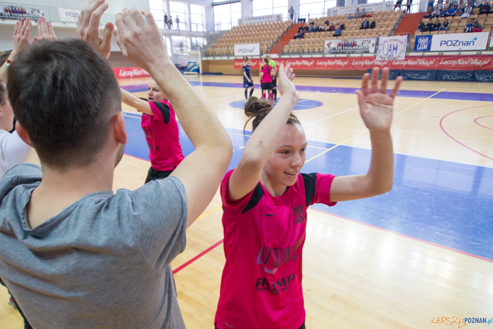 Finał Ekstraklasy: AZS UAM Poznań - UJ Kraków Foto: lepszyPOZNAN.pl / Piotr Rychter Finał Ekstraklasy: AZS UAM Poznań - UJ Kraków Foto: lepszyPOZNAN.pl / Piotr Rychter