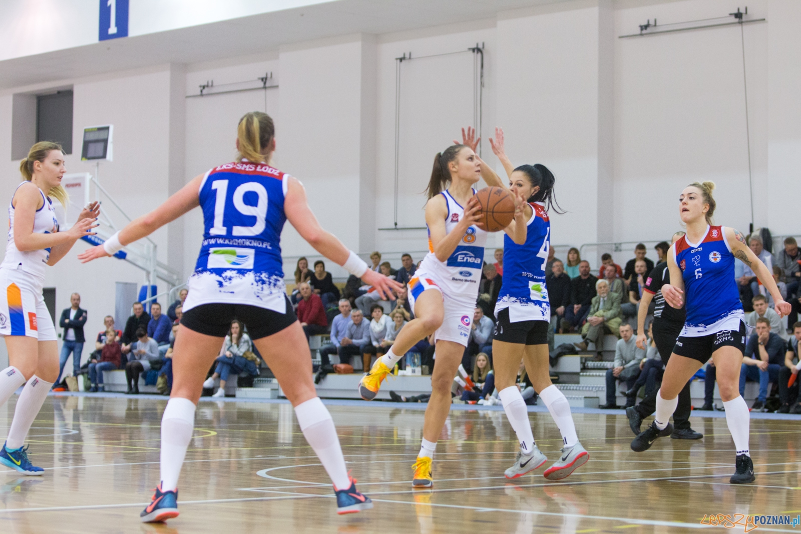 Enea AZS Poznań – ŁKS SMS Łódź Foto: lepszyPOZNAN.pl / Piotr Rychter Enea AZS Poznań – ŁKS SMS Łódź Foto: lepszyPOZNAN.pl / Piotr Rychter