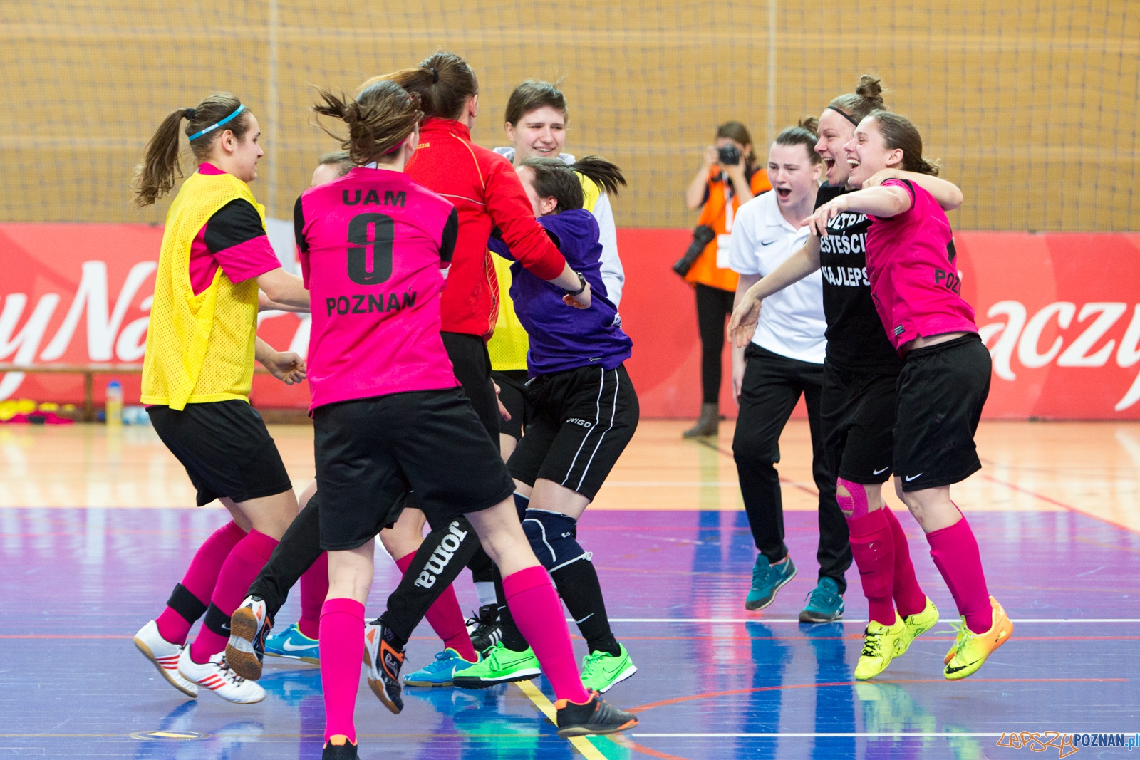 Finał Ekstraklasy: AZS UAM Poznań - UJ Kraków Foto: lepszyPOZNAN.pl / Piotr Rychter Finał Ekstraklasy: AZS UAM Poznań - UJ Kraków Foto: lepszyPOZNAN.pl / Piotr Rychter
