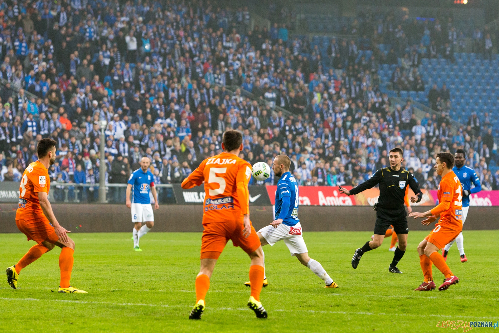 22. kolejka Ekstraklasy Lech Poznań - Termalica Bruk-Bet Niecie Foto: lepszyPOZNAN.pl / Piotr Rychter 22. kolejka Ekstraklasy Lech Poznań - Termalica Bruk-Bet Niecie Foto: lepszyPOZNAN.pl / Piotr Rychter