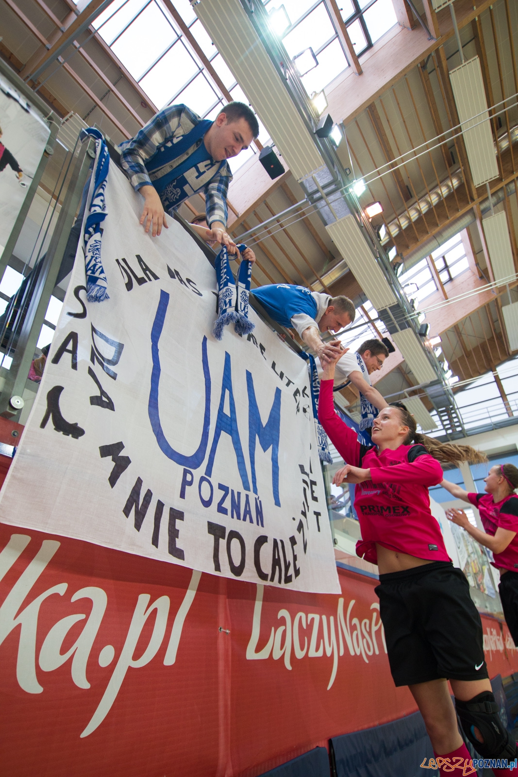Finał Ekstraklasy: AZS UAM Poznań - UJ Kraków Foto: lepszyPOZNAN.pl / Piotr Rychter Finał Ekstraklasy: AZS UAM Poznań - UJ Kraków Foto: lepszyPOZNAN.pl / Piotr Rychter
