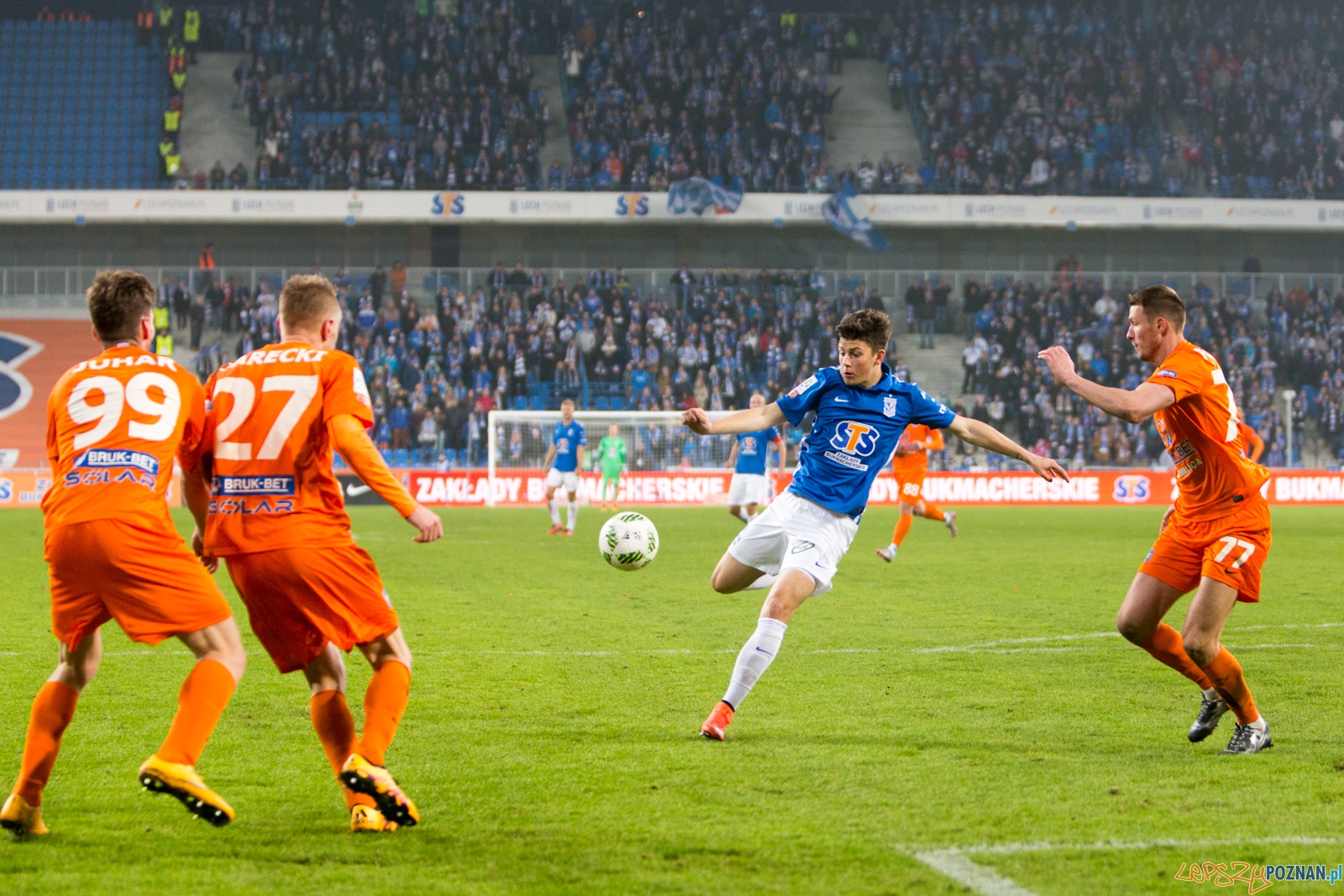 22. kolejka Ekstraklasy Lech Poznań - Termalica Bruk-Bet Niecie Foto: lepszyPOZNAN.pl / Piotr Rychter 22. kolejka Ekstraklasy Lech Poznań - Termalica Bruk-Bet Niecie Foto: lepszyPOZNAN.pl / Piotr Rychter