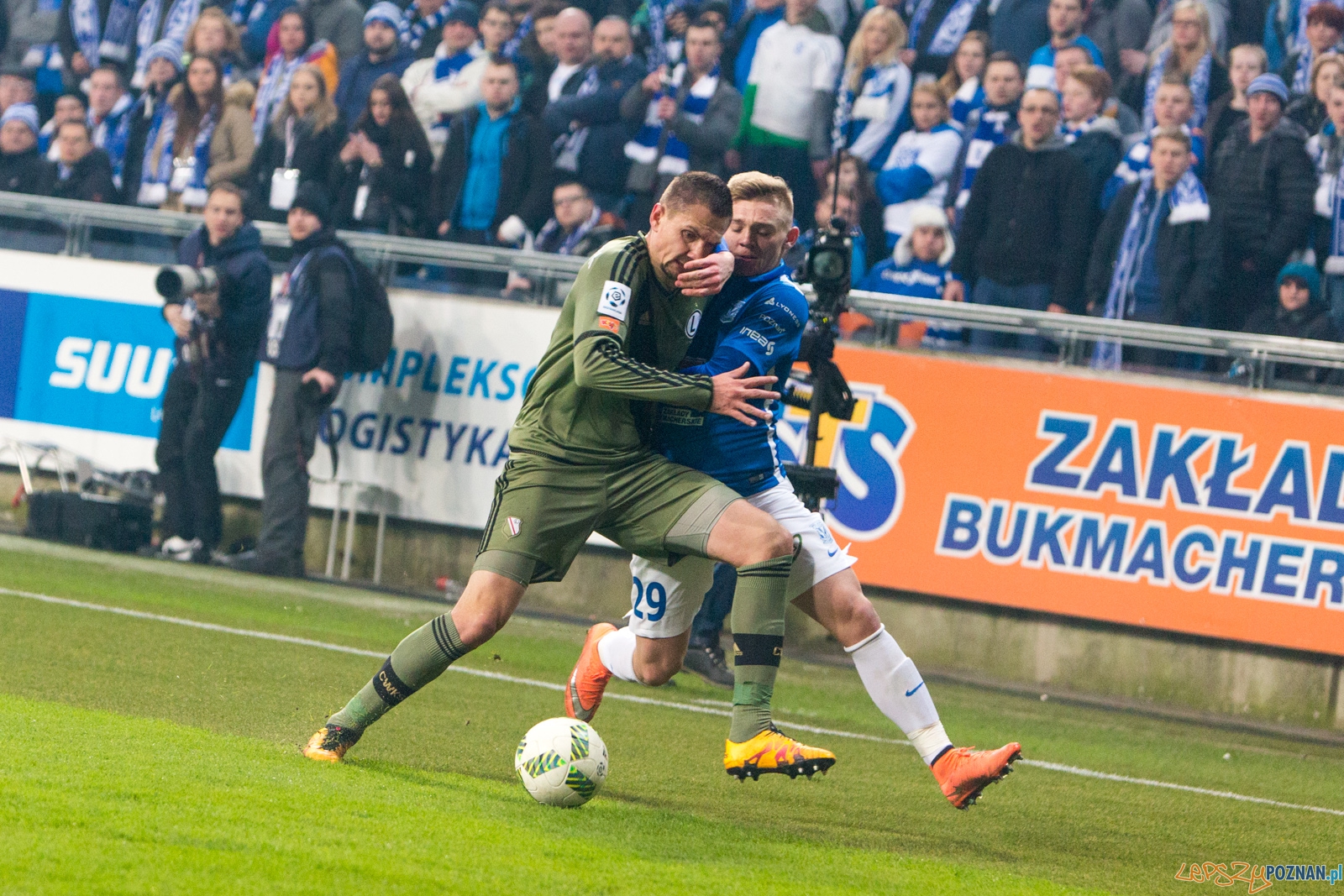 28. kolejka Ekstraklasy - Lech Poznań - Legia Warszawa Foto: lepszyPOZNAN.pl / Piotr Rychter 28. kolejka Ekstraklasy - Lech Poznań - Legia Warszawa Foto: lepszyPOZNAN.pl / Piotr Rychter