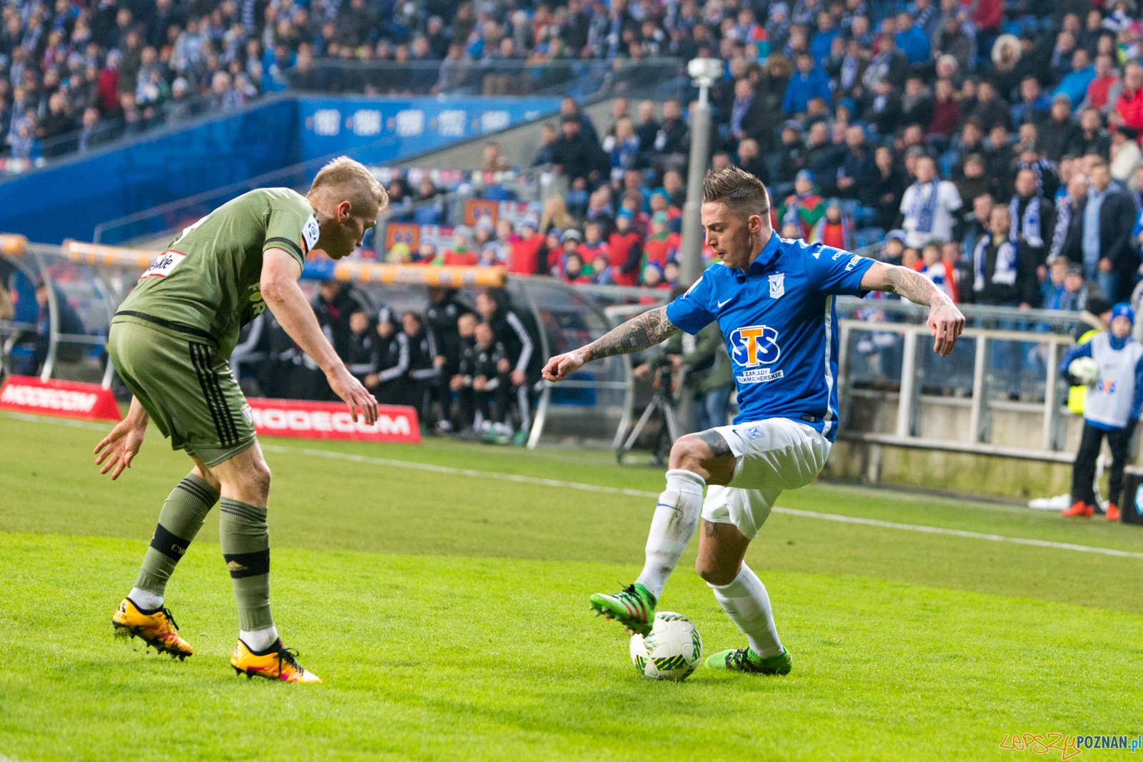28. kolejka Ekstraklasy - Lech Poznań - Legia Warszawa Foto: lepszyPOZNAN.pl / Piotr Rychter 28. kolejka Ekstraklasy - Lech Poznań - Legia Warszawa Foto: lepszyPOZNAN.pl / Piotr Rychter