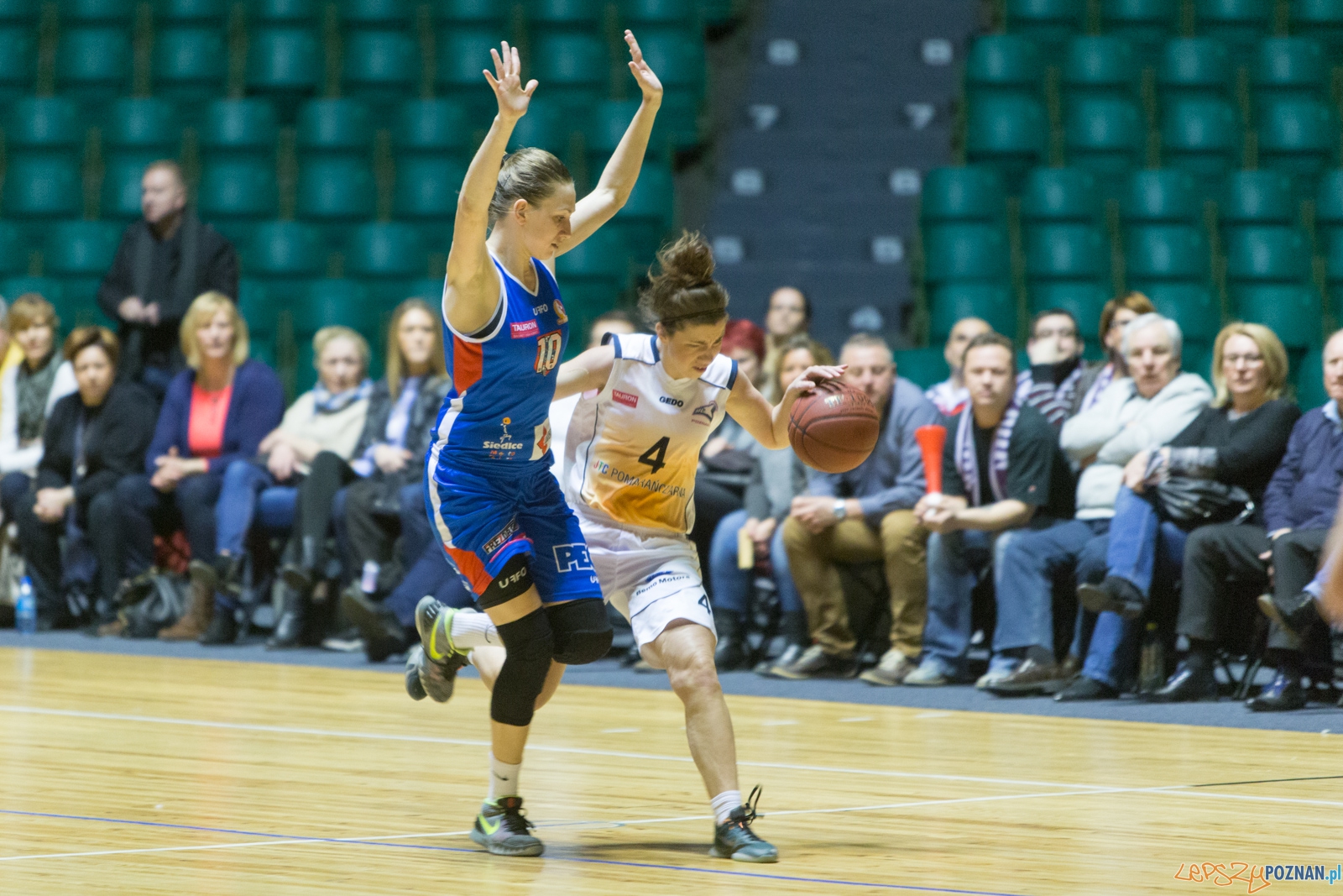 JTC Pomarańczarnia MUKS Poznań - MKK Siedlce Foto: lepszyPOZNAN.pl / Piotr Rychter JTC Pomarańczarnia MUKS Poznań - MKK Siedlce Foto: lepszyPOZNAN.pl / Piotr Rychter