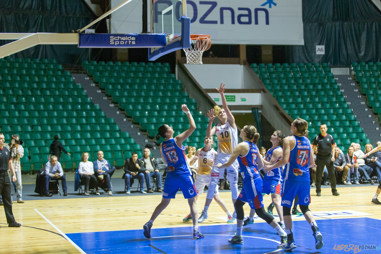 JTC Pomarańczarnia MUKS Poznań - MKK Siedlce Foto: lepszyPOZNAN.pl / Piotr Rychter JTC Pomarańczarnia MUKS Poznań - MKK Siedlce Foto: lepszyPOZNAN.pl / Piotr Rychter