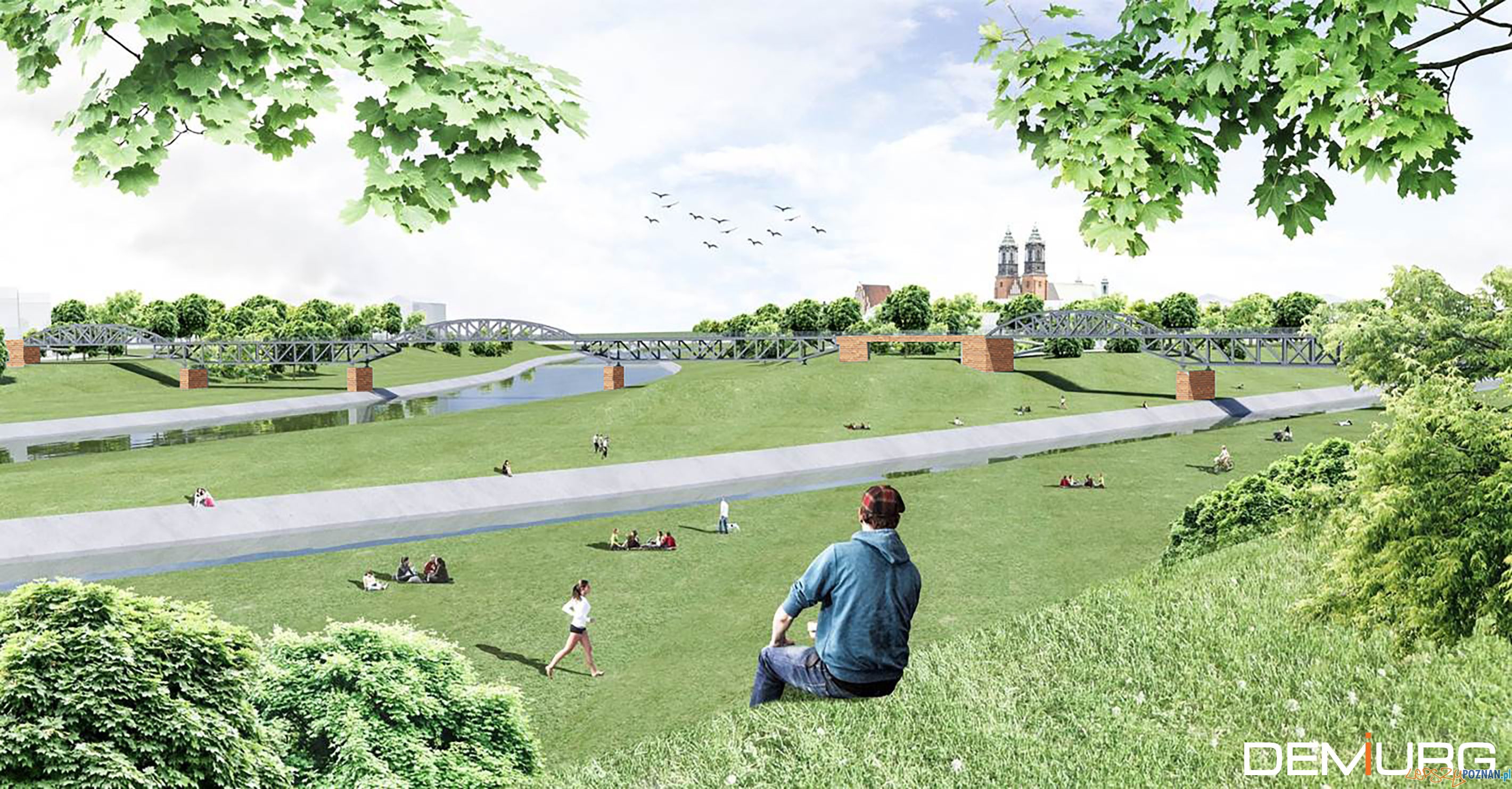 Wizualizacje kładki Berdychowskiej Foto: Demiurg /UMP Wizualizacje kładki Berdychowskiej Foto: Demiurg /UMP